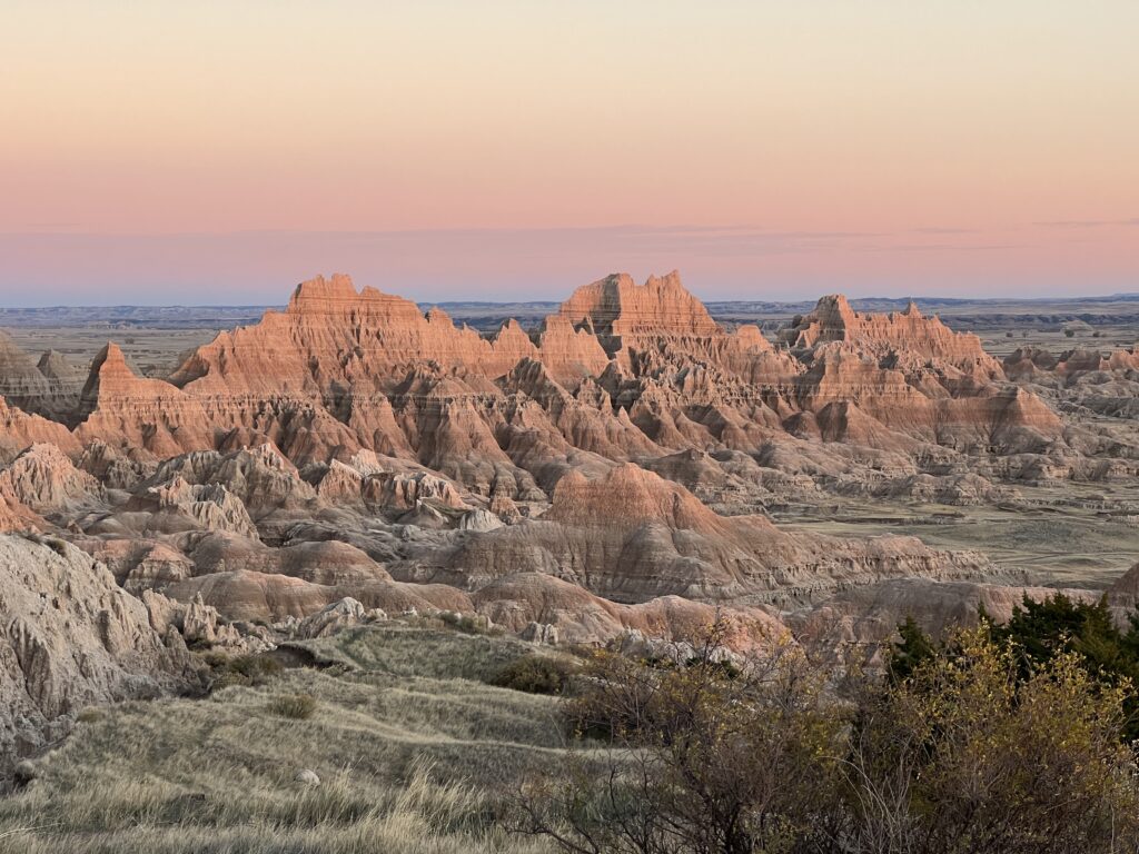 Badlands Landscape